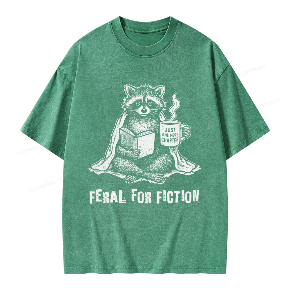 Pagewings One More Chapter Unisex Washed T-shirt