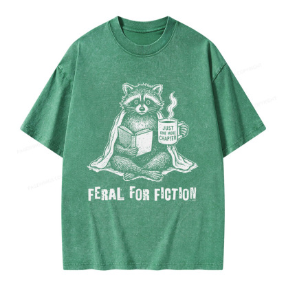 Pagewings One More Chapter Unisex Washed T-shirt