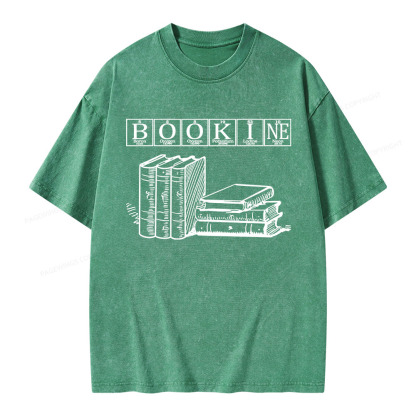 Pagewings Bookine Boron Oxygen Unisex Washed T-shirt