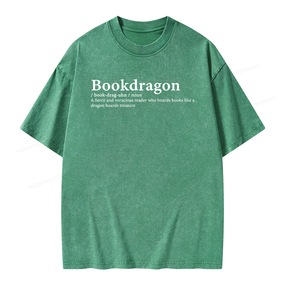 Pagewing Bookvoyager: Journey Through Words book lover Unisex Washed T-shirt