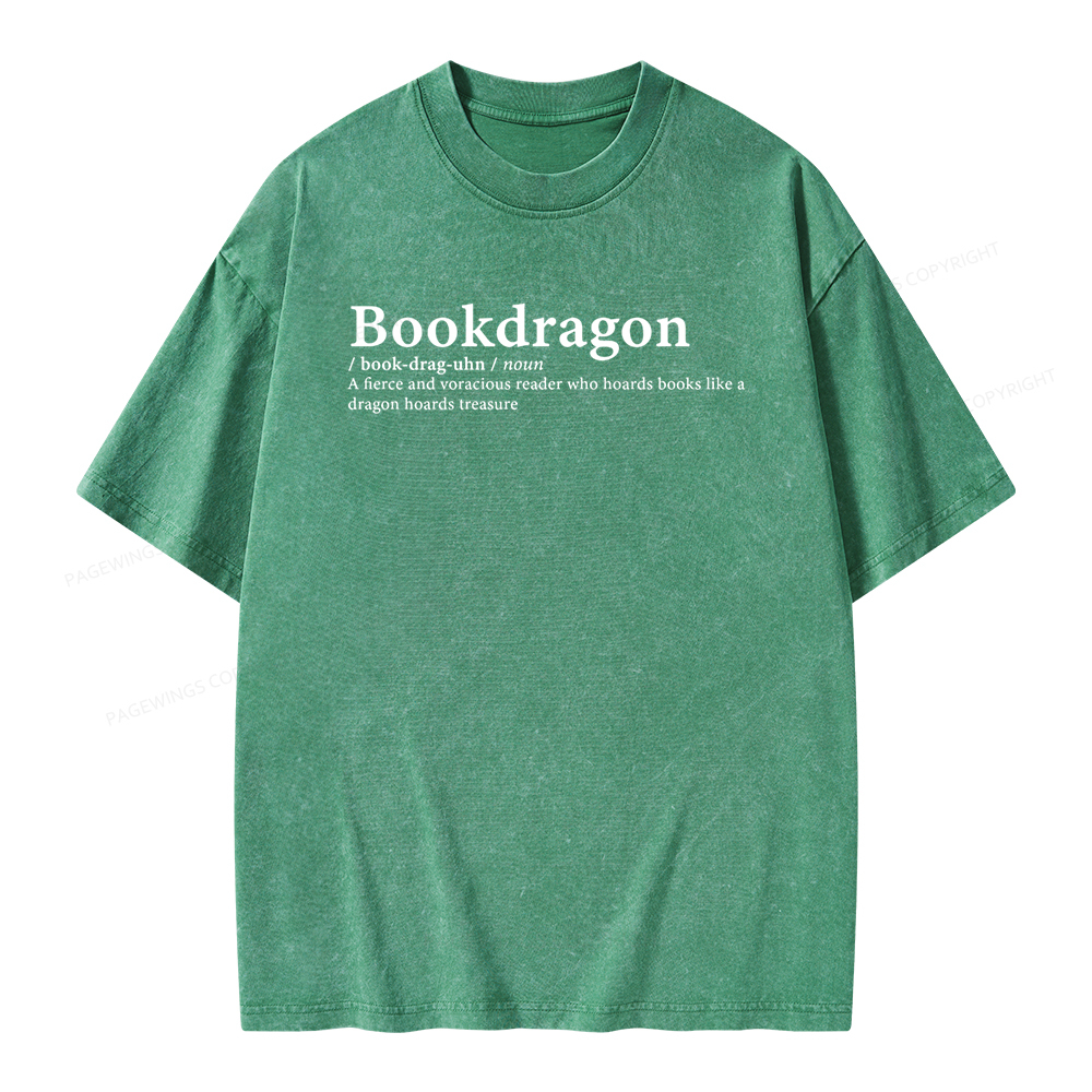 Pagewing Bookvoyager: Journey Through Words book lover Unisex Washed T-shirt