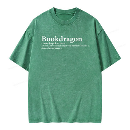 Pagewing Bookvoyager: Journey Through Words book lover Unisex Washed T-shirt