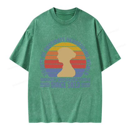 Pagewings Book Society of Obstinate Headstrong Women Unisex Washed T-shirt