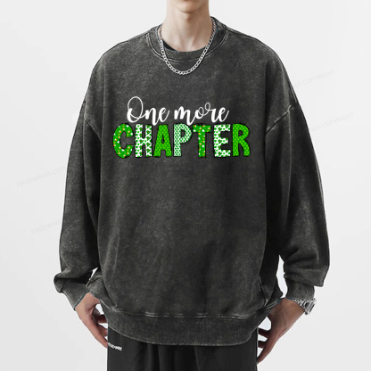 Pagewing Book Lovers St Pattys Day Shirt Unisex Washed Sweatshirt