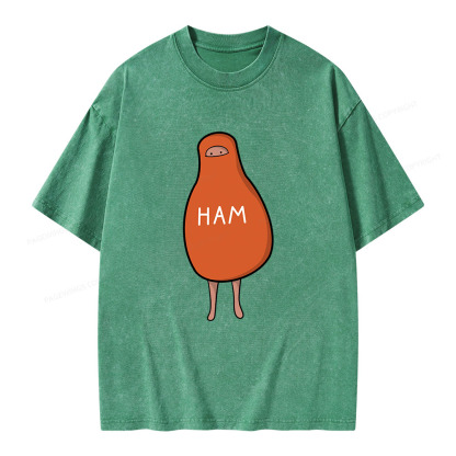 Pagewings Scout Ham Unisex Washed T-shirt