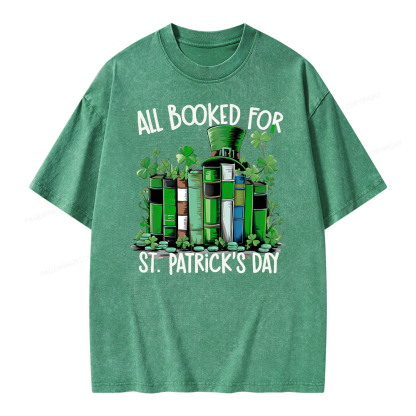 Pagewing Bookish Shirt,Funny Book Lover Shirt Unisex Washed T-shirt