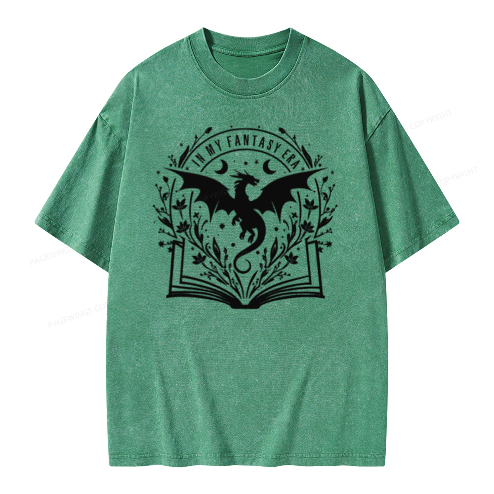Pagewing Fantasy Era Unisex Tee Unisex Washed T-shirt