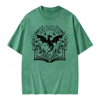 Pagewing Fantasy Era Unisex Tee Unisex Washed T-shirt