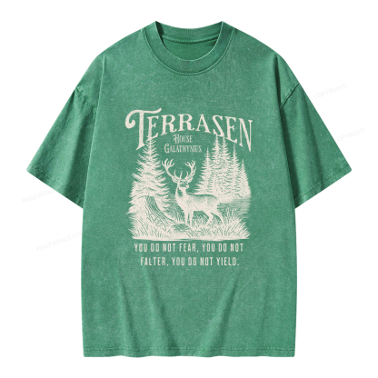 Pagewings Terrasen Unisex Washed T-shirt