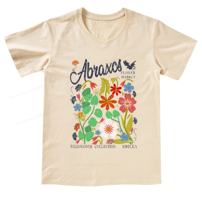 Pagewings Abraxos V-neck T-shirt