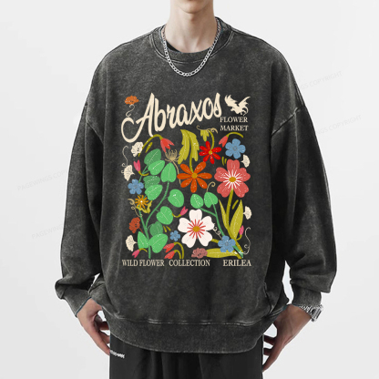 Pagewings Abraxos Unisex Washed Sweatshirt