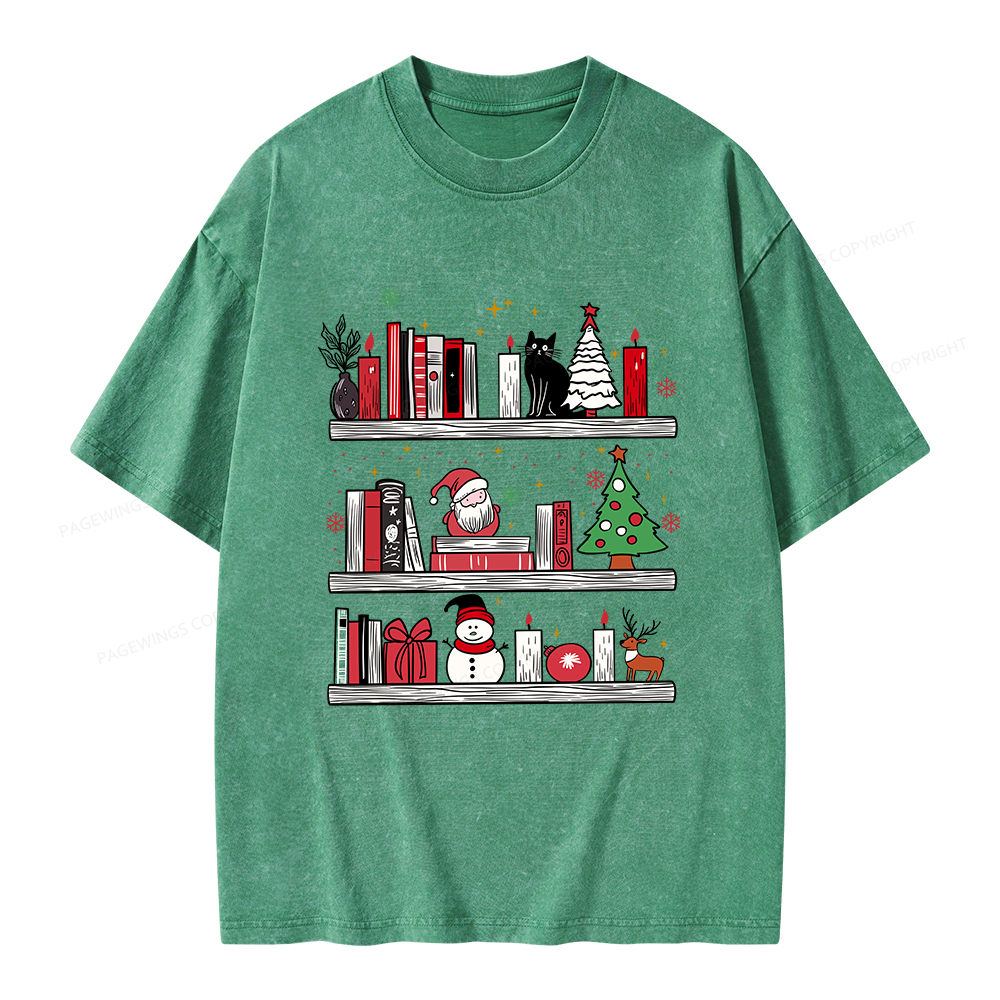 Pagewings Book Lover Unisex Washed T-shirt