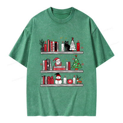Pagewings Book Lover Unisex Washed T-shirt