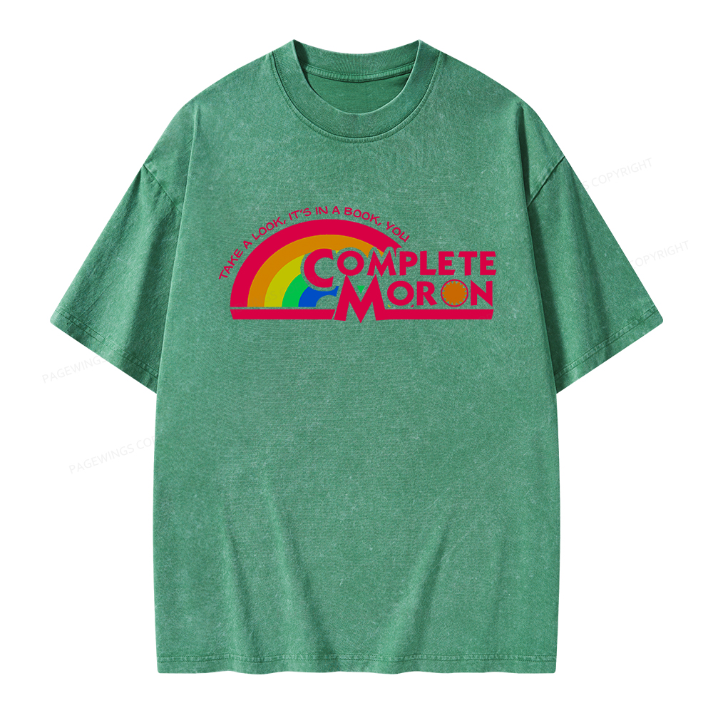 Pagewings Take A Look It's In A Book Unisex Washed T-shirt