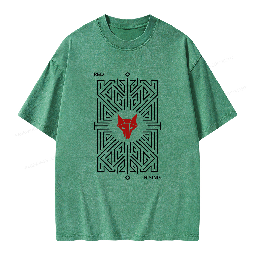 Pagewings Howlers Unisex Washed T-shirt