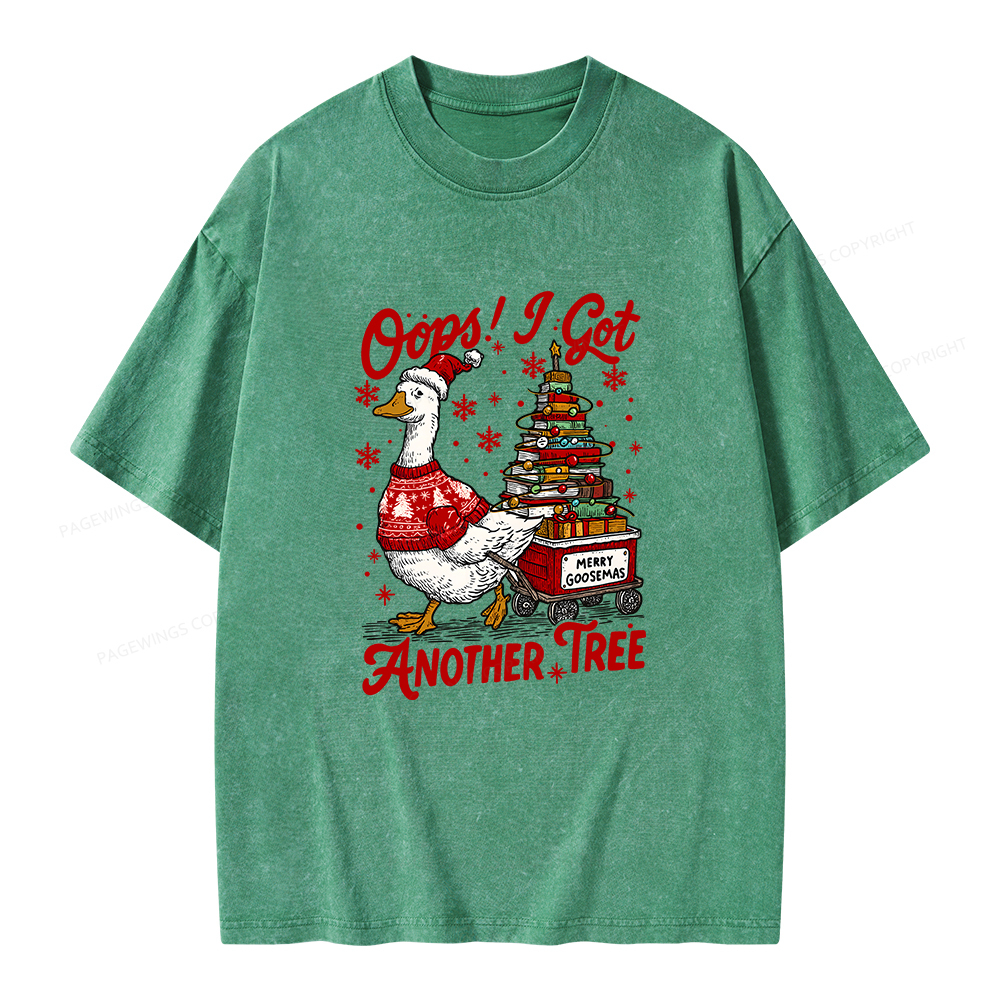 Pagewings Oops I Got Another Tree Unisex Washed T-shirt