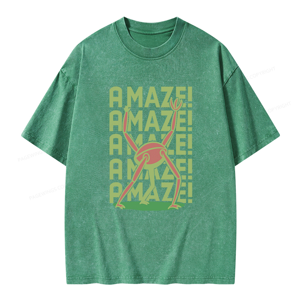 Pagewings Rocky Amaze Unisex Washed T-shirt
