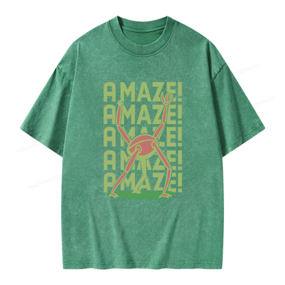 Pagewings Rocky Amaze Unisex Washed T-shirt