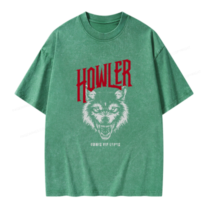 Pagewings Howler Unisex Washed T-shirt