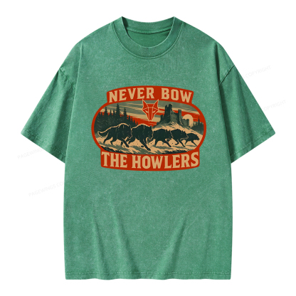 Pagewings The Howlers Unisex Washed T-shirt
