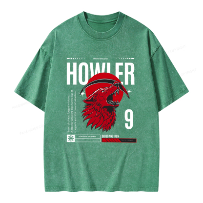 Pagewings Howler Unisex Washed T-shirt
