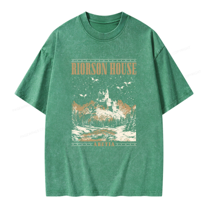 Pagewings Rierson House Unisex Washed T-shirt