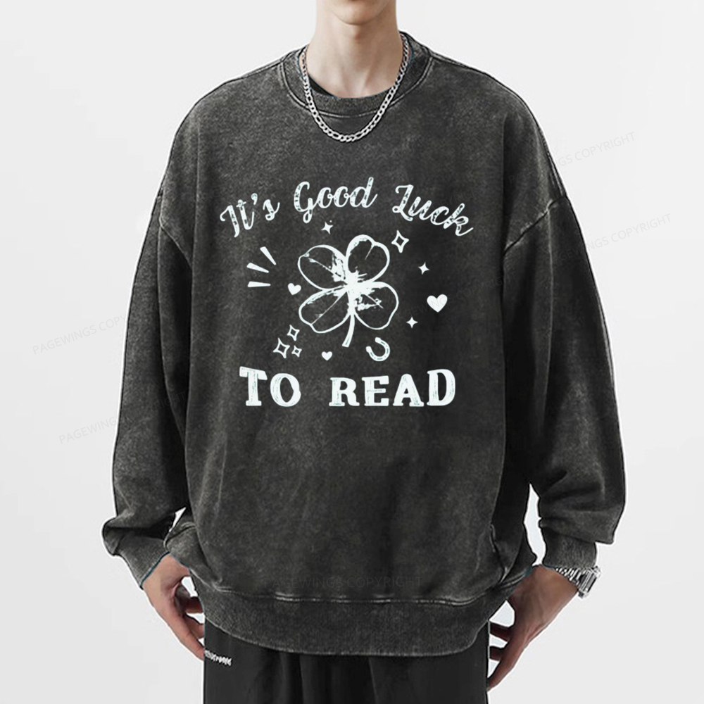 Pagewings St Patricks Day Teacher Shirts  Unisex Washed Sweatshirt