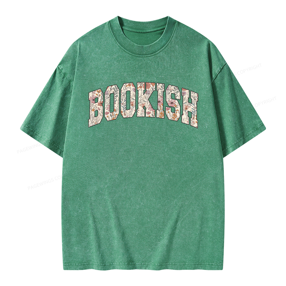 Pagewings Bookish Unisex Washed T-shirt