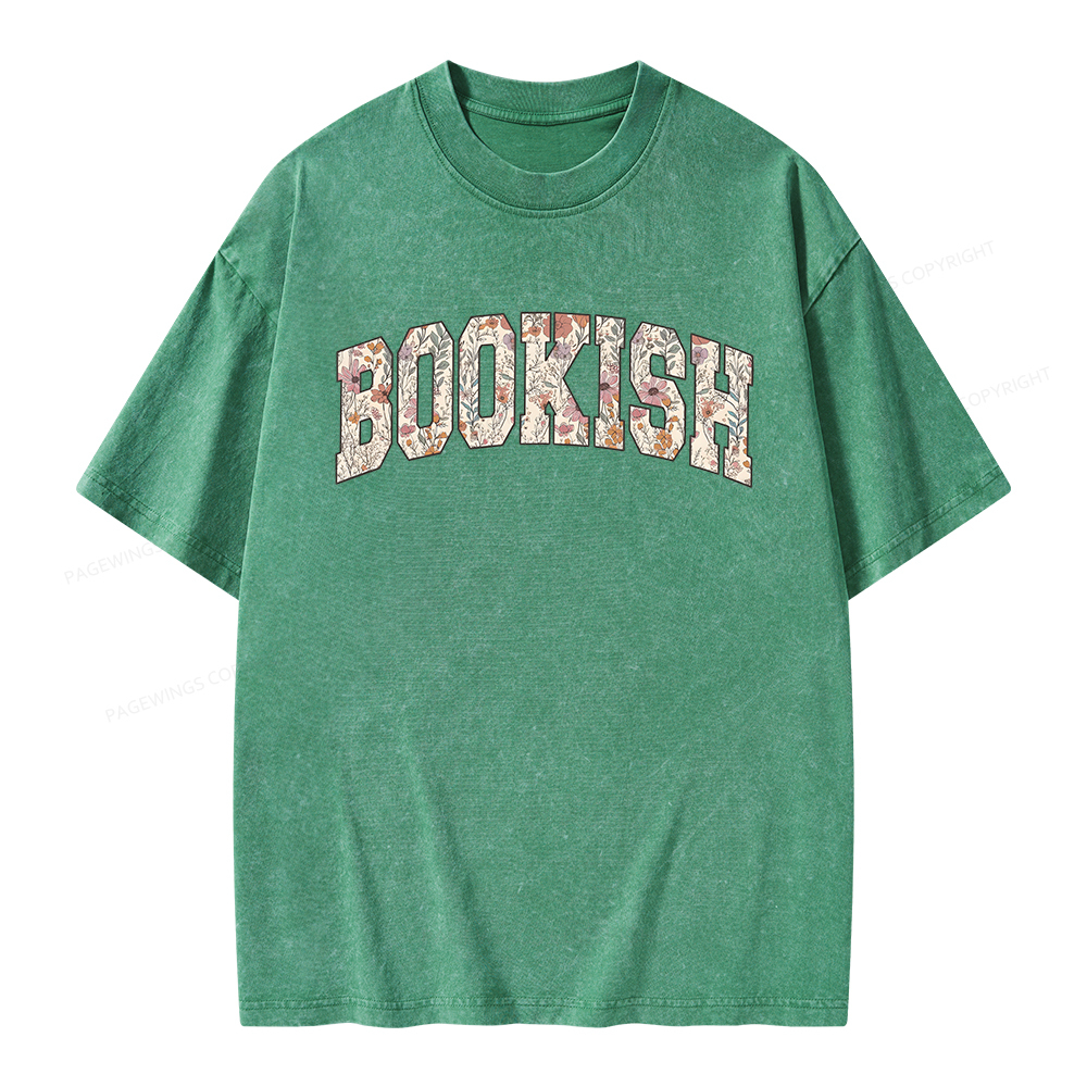 Pagewings Bookish Unisex Washed T-shirt
