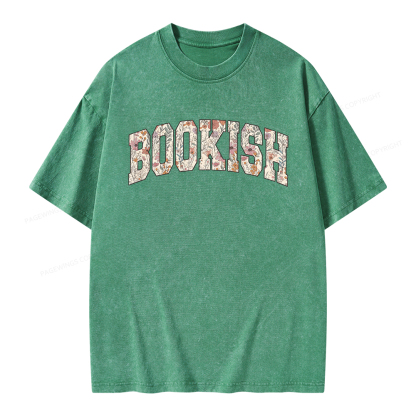 Pagewings Bookish Unisex Washed T-shirt