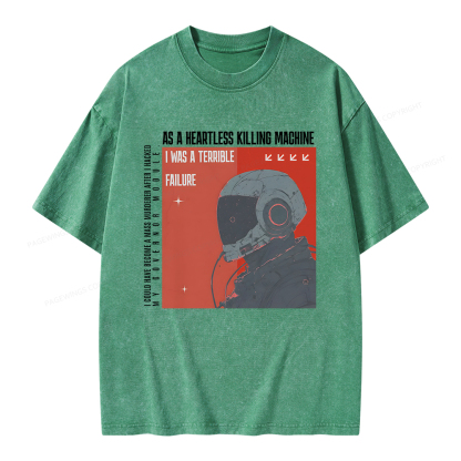 Pagewings I Was A Terrible Failure Unisex Washed T-shirt