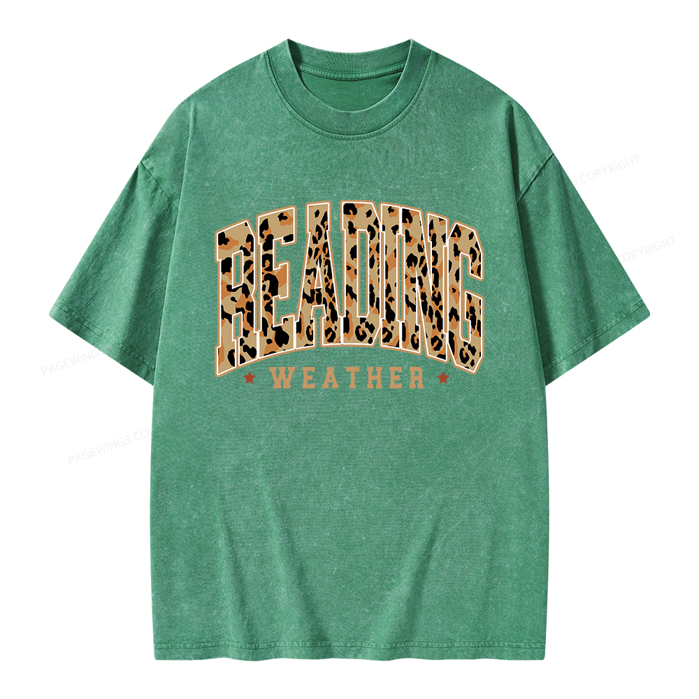 Pagewings Reading Unisex Washed T-shirt
