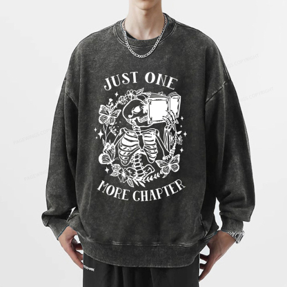 Pagewings Book Lover Shirt, Reading Shirt Unisex Washed Sweatshirt