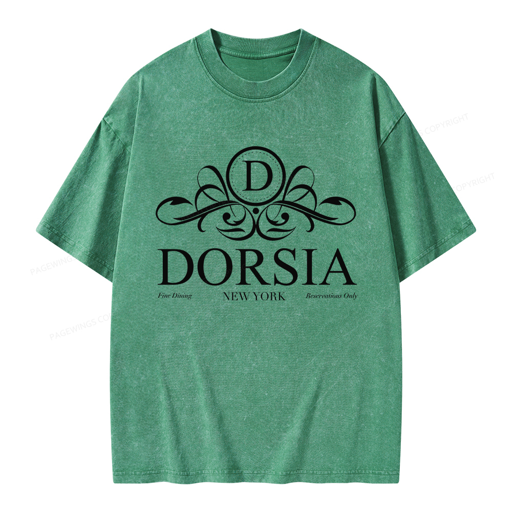 Pagewings Dorsia Unisex Washed T-shirt