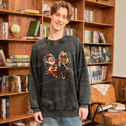 Pagewings It's The Most Wonderful Time Of The Year Unisex Washed Sweatshirt