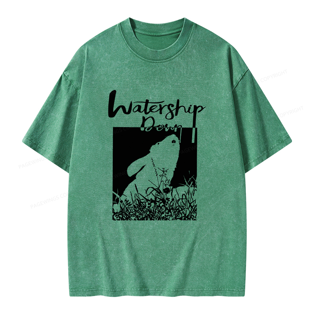 Pagewings Watership Unisex Washed T-shirt