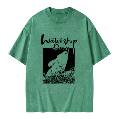 Pagewings Watership Unisex Washed T-shirt