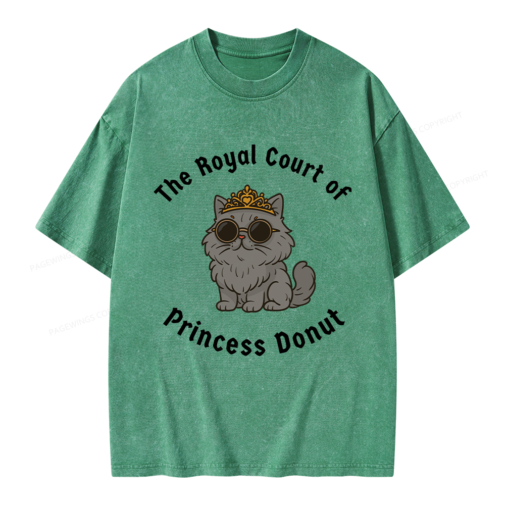 Pagewings The Royal Court Unisex Washed T-shirt