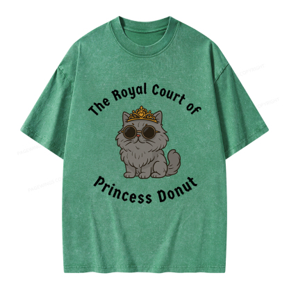 Pagewings The Royal Court Unisex Washed T-shirt