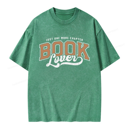 Pagewings One More Chapter Unisex Washed T-shirt