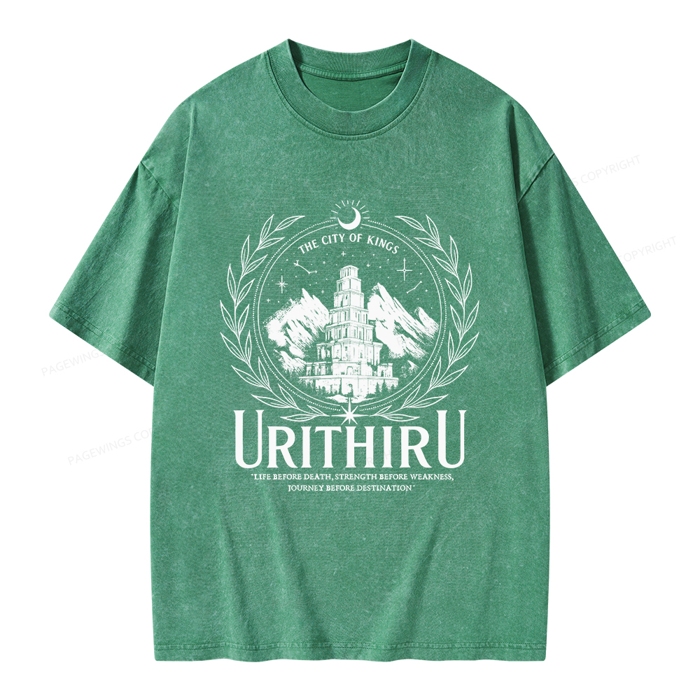 Pagewings Urithiru Unisex Washed T-shirt