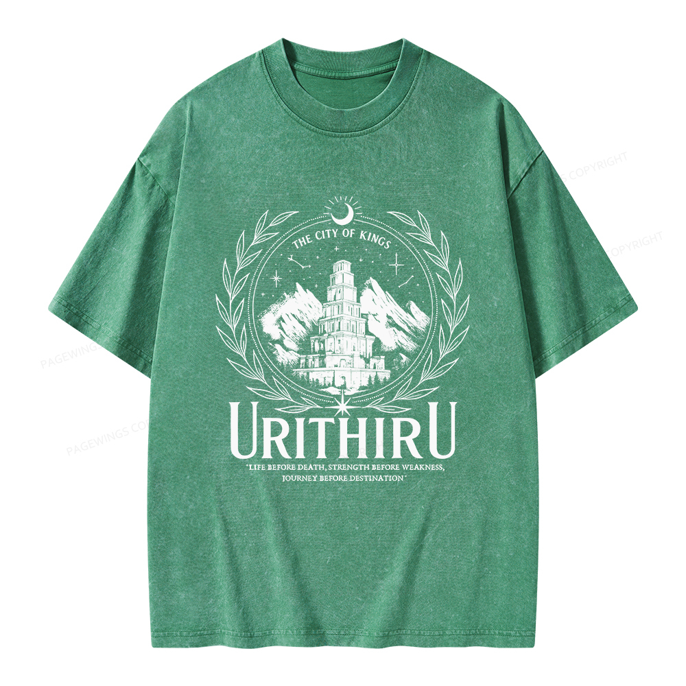 Pagewings Urithiru Unisex Washed T-shirt