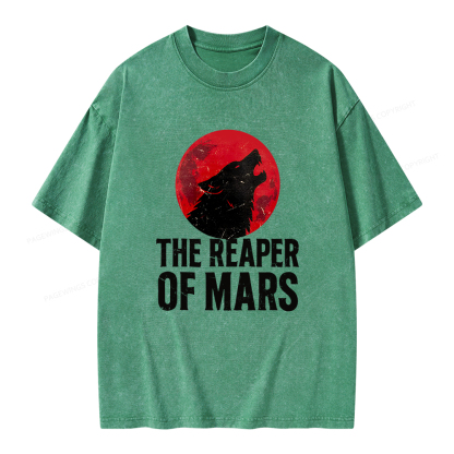 Pagewings The Reaper of Mars Unisex Washed T-shirt