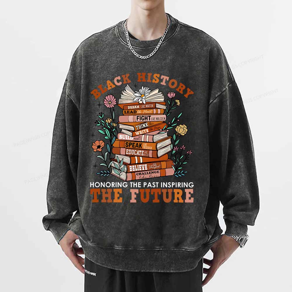 Pagewings The Future Shirt Unisex Washed Sweatshirt