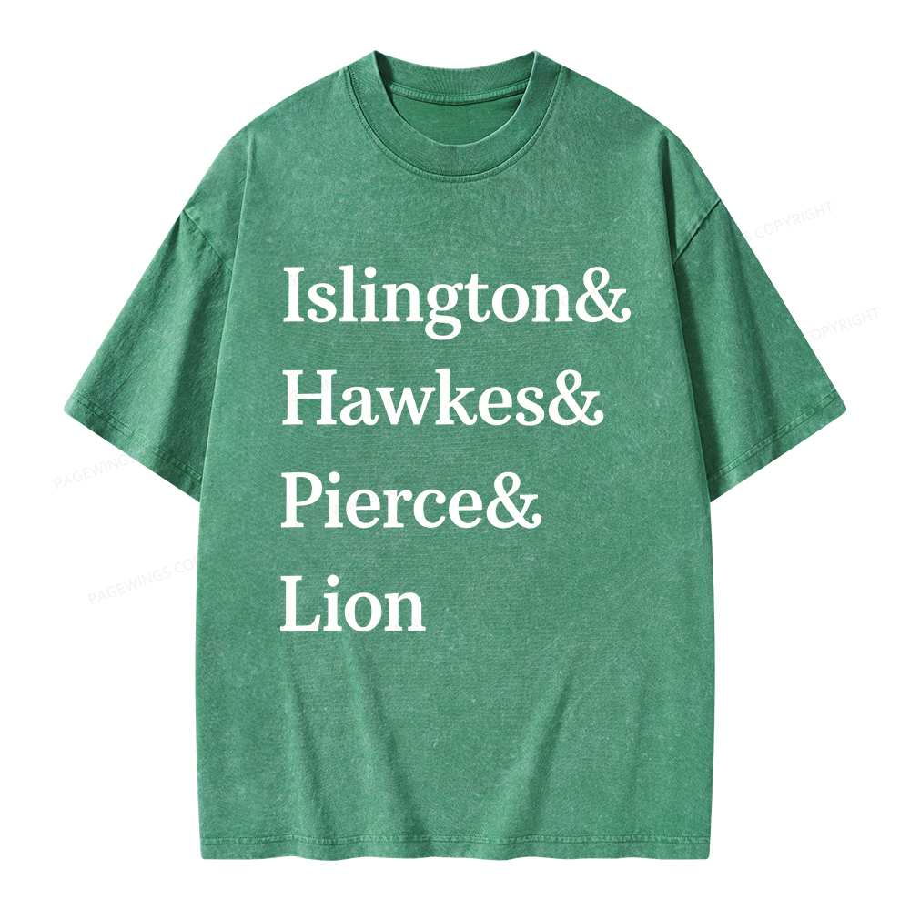 Pagewings Bookish Fan Unisex Washed T-shirt