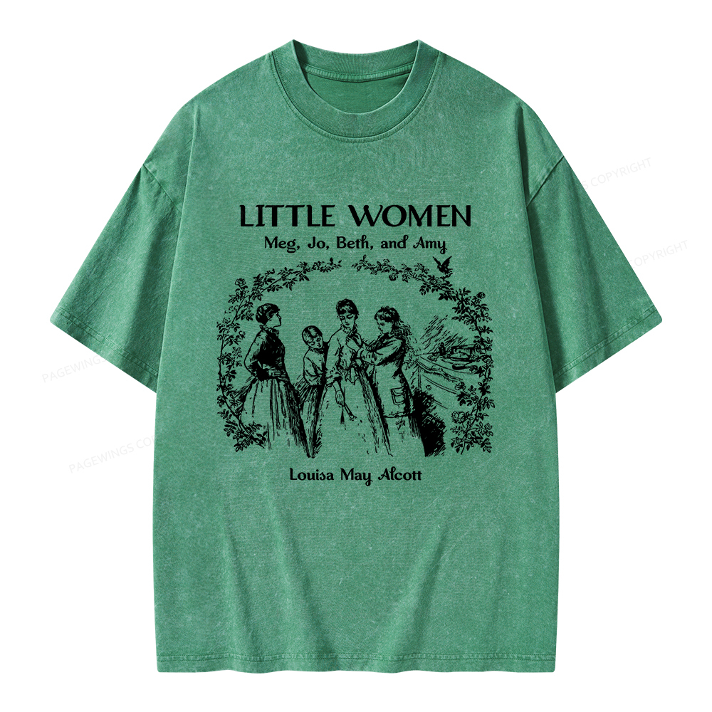 Pagewings Book Lover Unisex Washed T-shirt