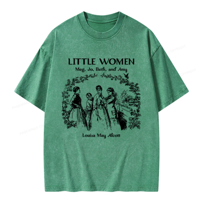 Pagewings Book Lover Unisex Washed T-shirt