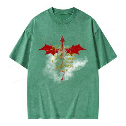 Pagewings We are the Thirteen Unisex Washed T-shirt