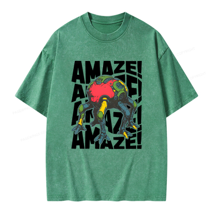 Pagewings Amaze Unisex Washed T-shirt