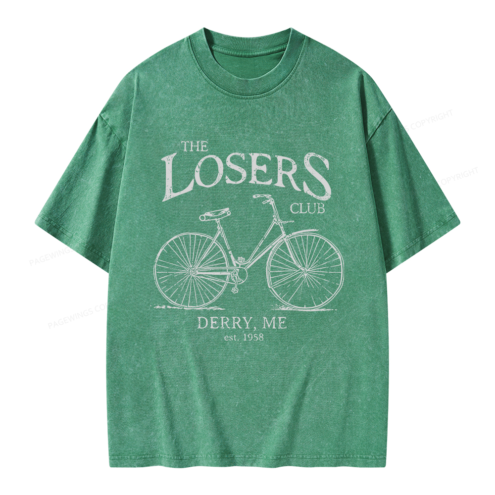 Pagewings The Losers Club Unisex Washed T-shirt